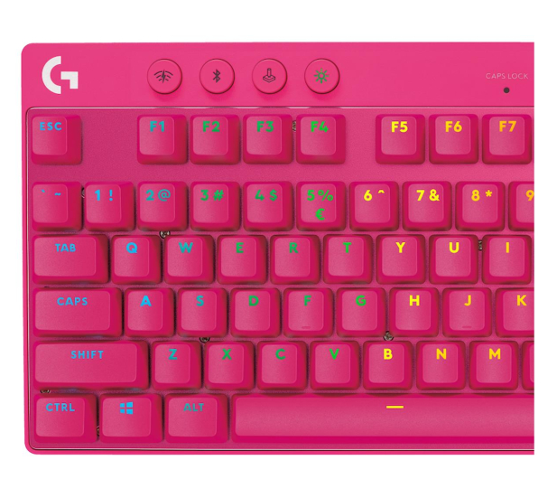LOGITECH G PRO X TKL Lightspeed Tactile magenta 920-012159 - 1172774 - zdjęcie 4